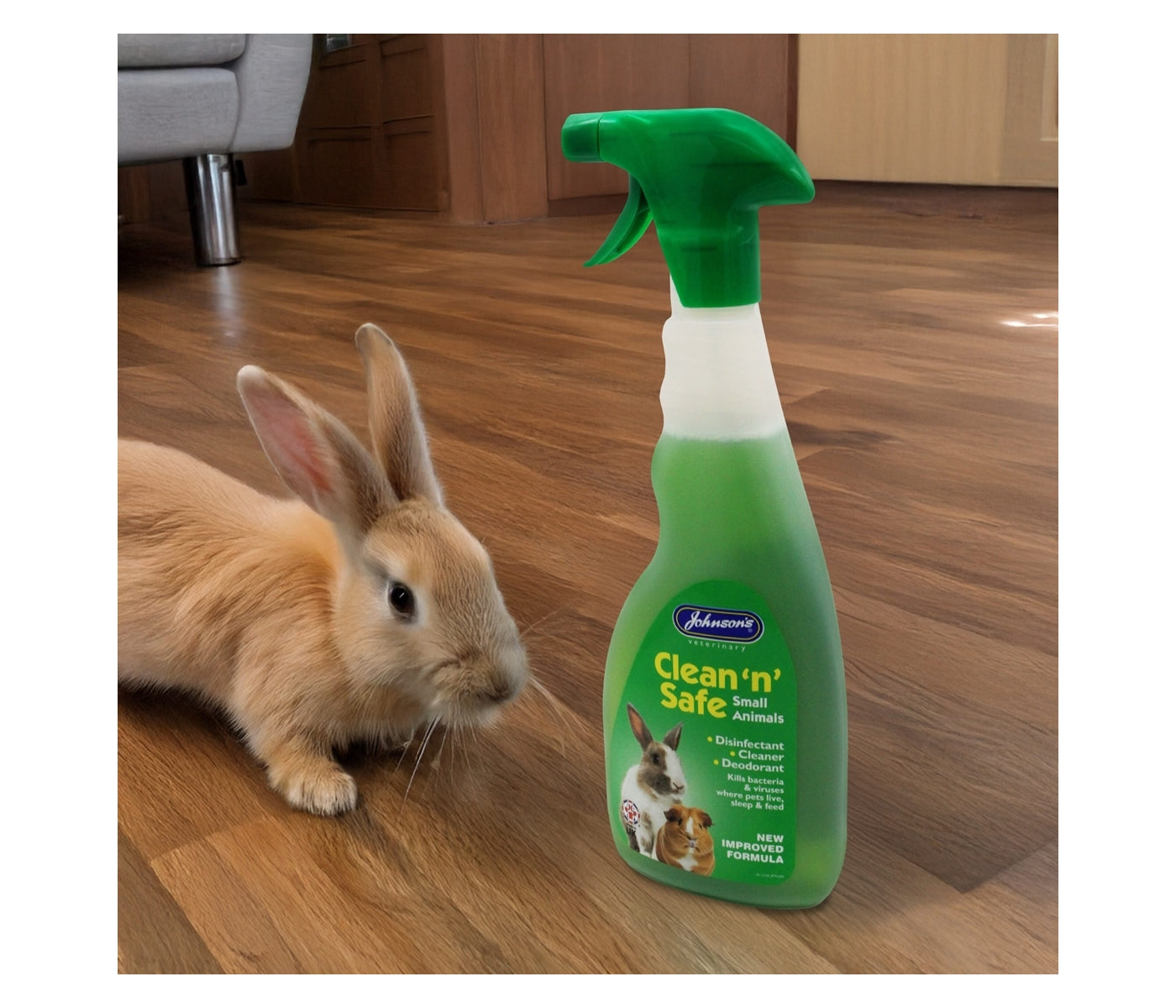 Johnson's - Clean 'n' Safe Disinfectant for Small Animals - Buy Online SPR Centre UK