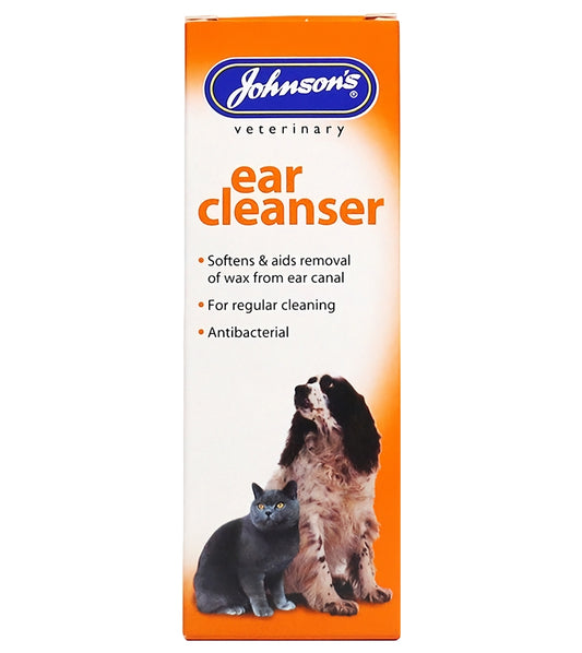 Johnson's Ear Cleanser for Dogs & Cats - Buy Online SPR Centre UK