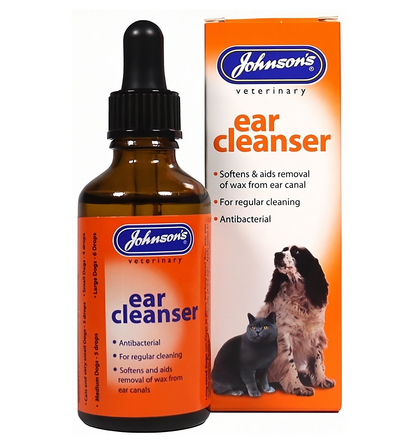 Johnson's Ear Cleanser for Dogs & Cats - Buy Online SPR Centre UK