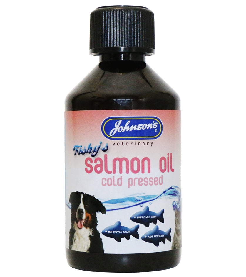 Johnson's - Fishy’s Salmon Oil 250ml - Buy Online SPR Centre UK