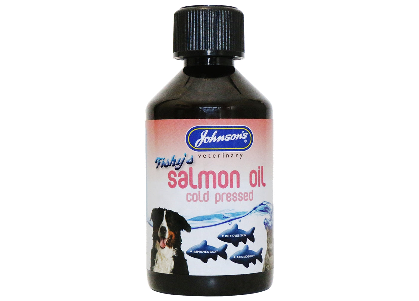 Johnson's - Fishy’s Salmon Oil 250ml - Buy Online SPR Centre UK