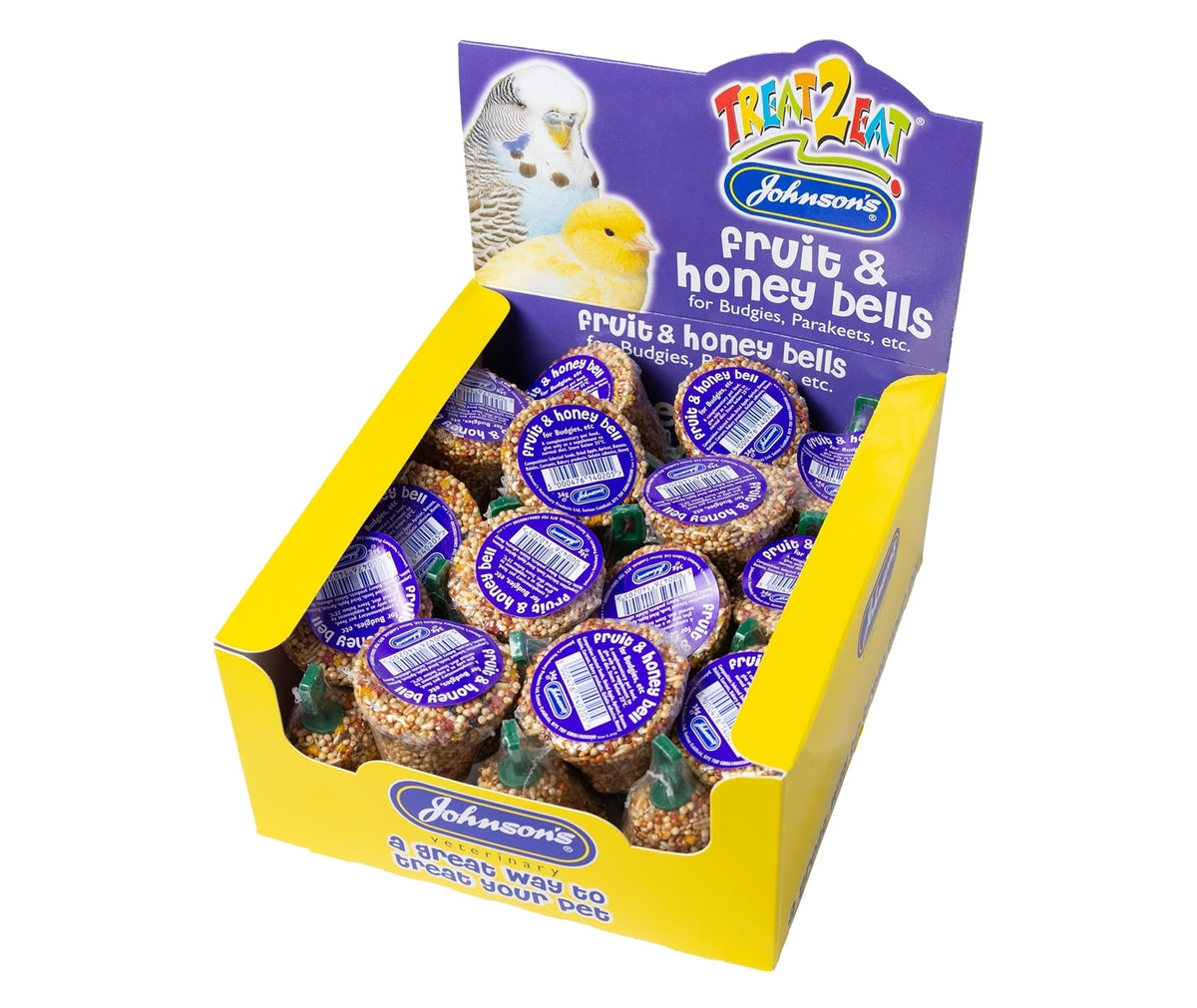 Johnson's - Fruit & Honey Bell for Budgies - Buy Online SPR Centre UK