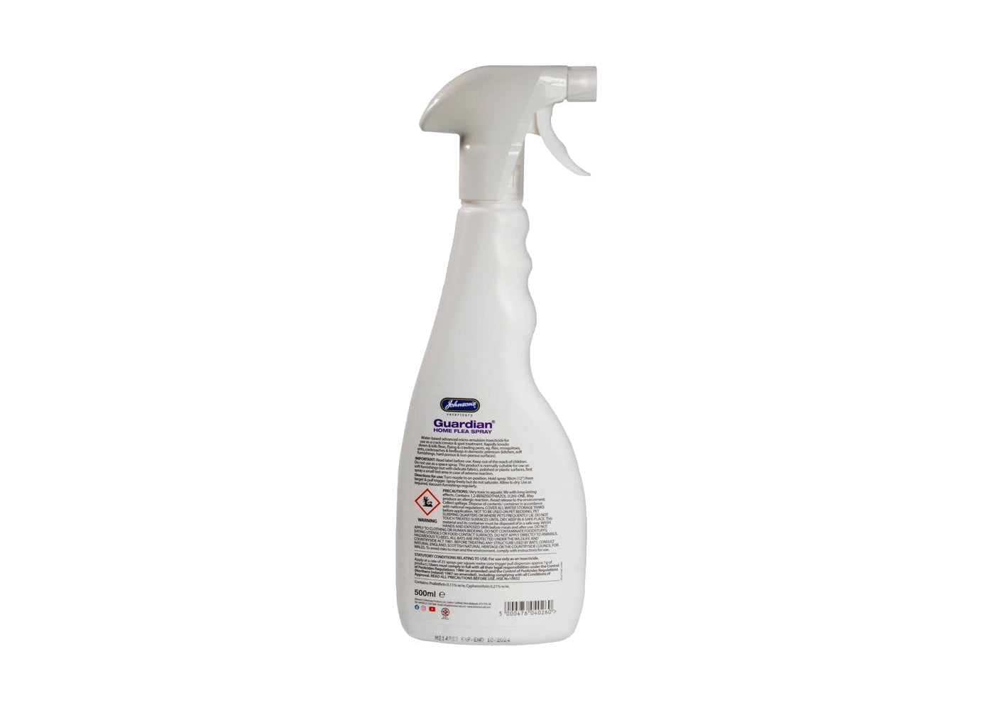 Johnson's - Guardian Home Flea Spray 500ml - Buy Online SPR Centre UK