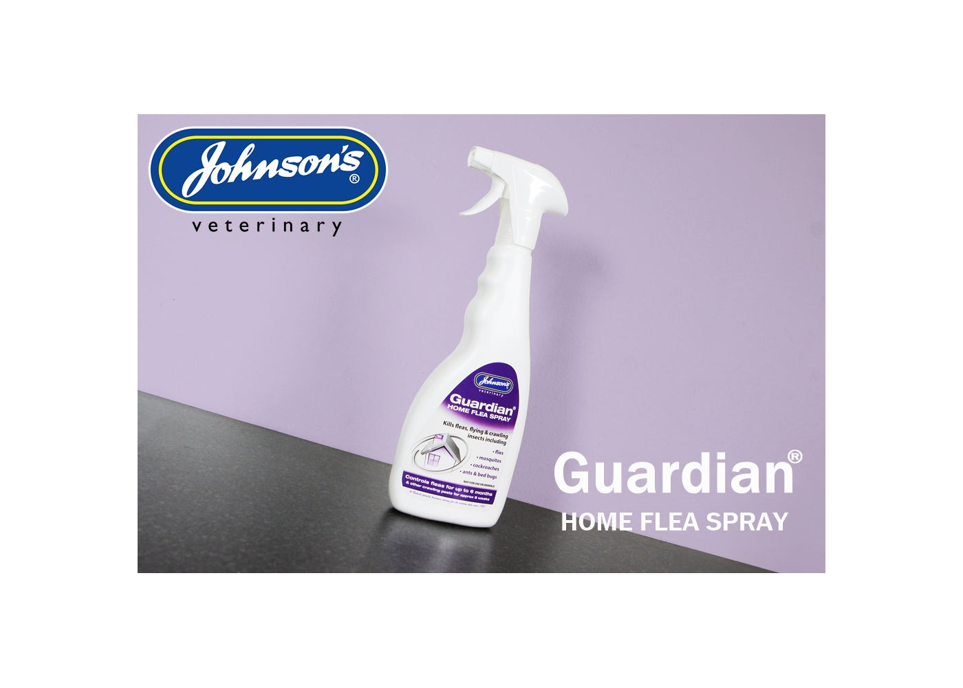 Johnson's - Guardian Home Flea Spray 500ml - Buy Online SPR Centre UK