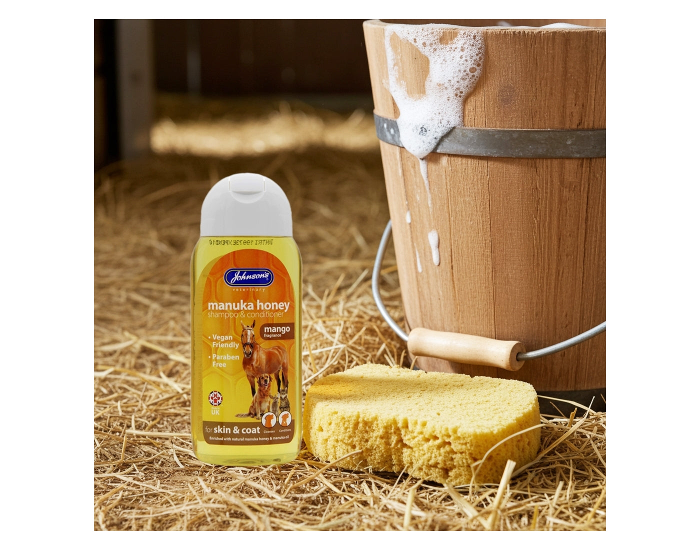 Johnson's Manuka Honey Shampoo & Conditioner 200ml - Buy Online SPR Centre UK