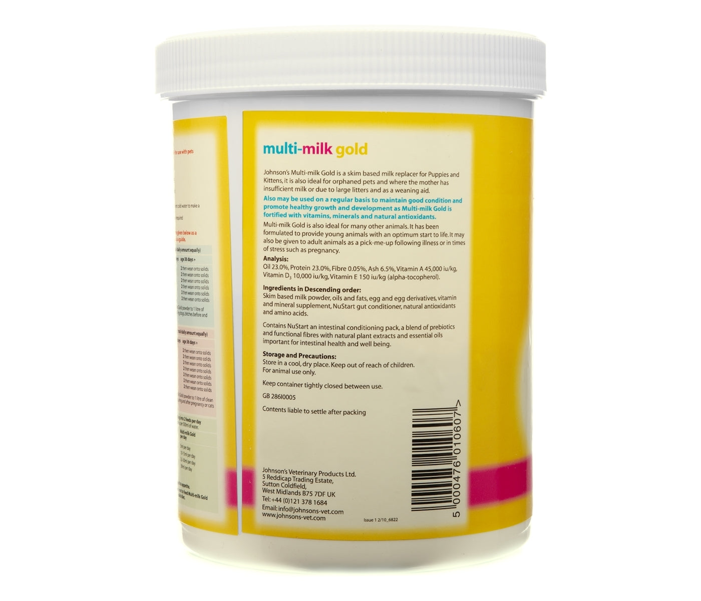 Johnson's - Multi Milk Gold - Buy Online SPR Centre UK