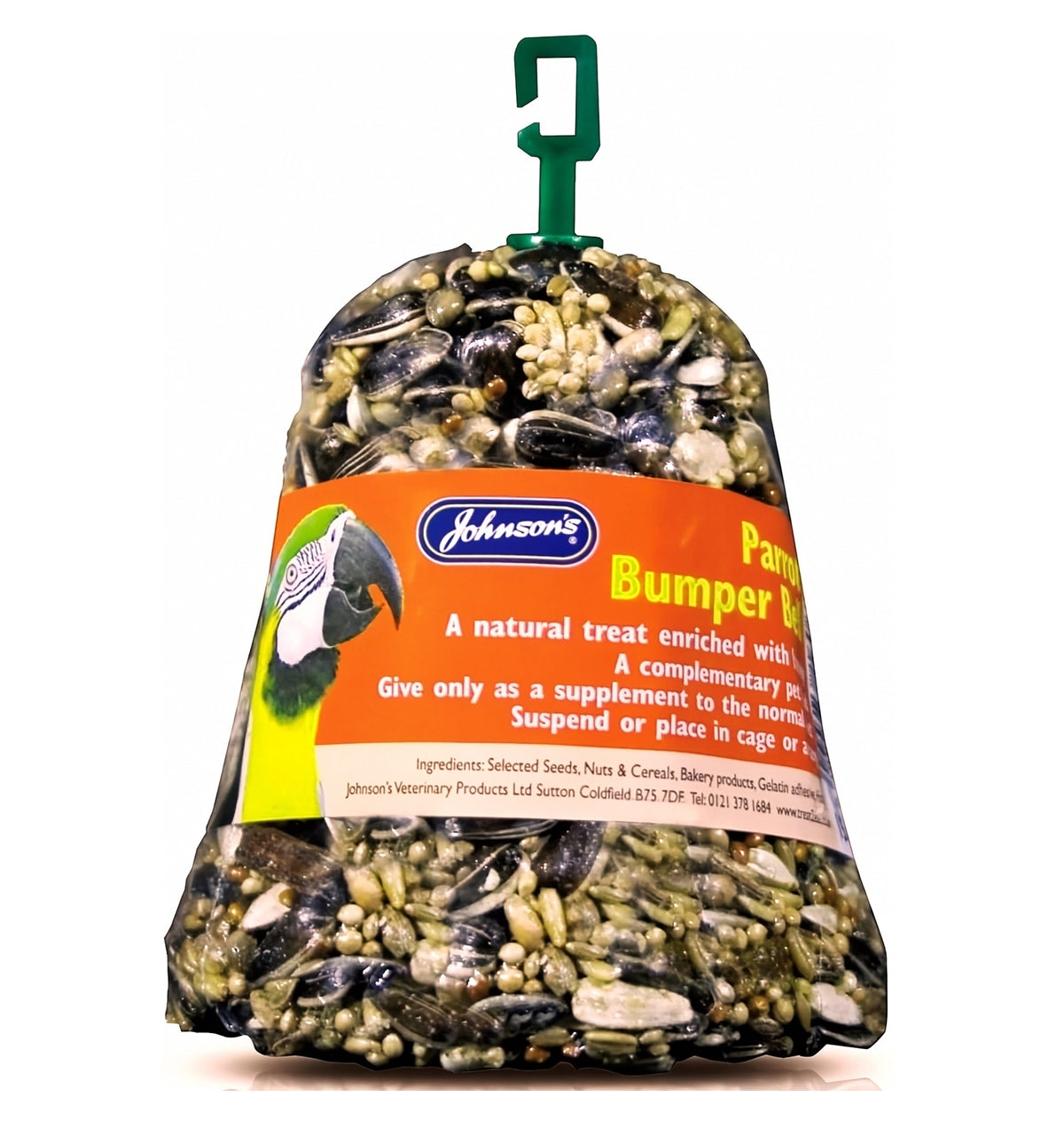 Johnson's - Parrot Bumper Bell 150g - Buy Online SPR Centre UK
