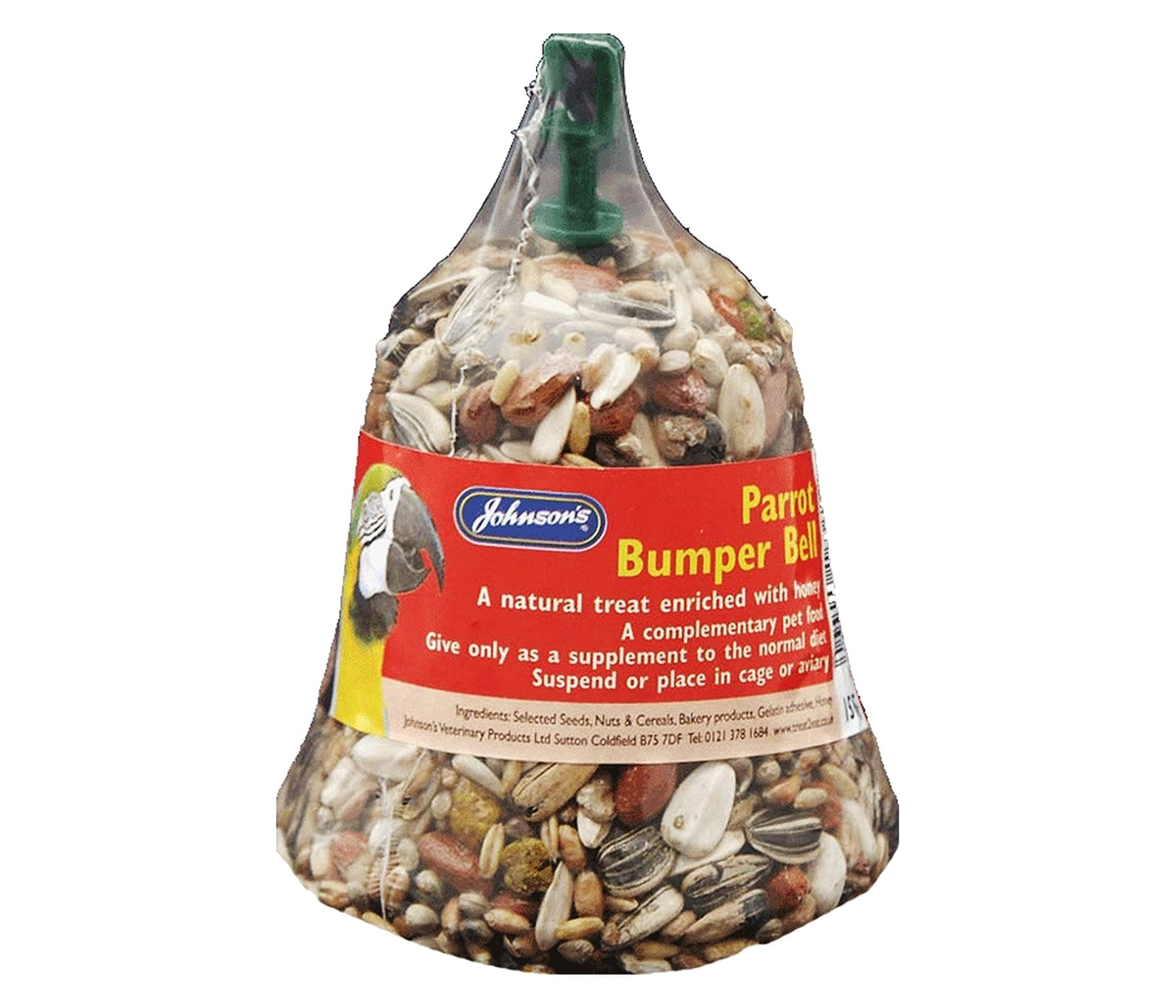 Johnson's - Parrot Bumper Bell 150g - Buy Online SPR Centre UK