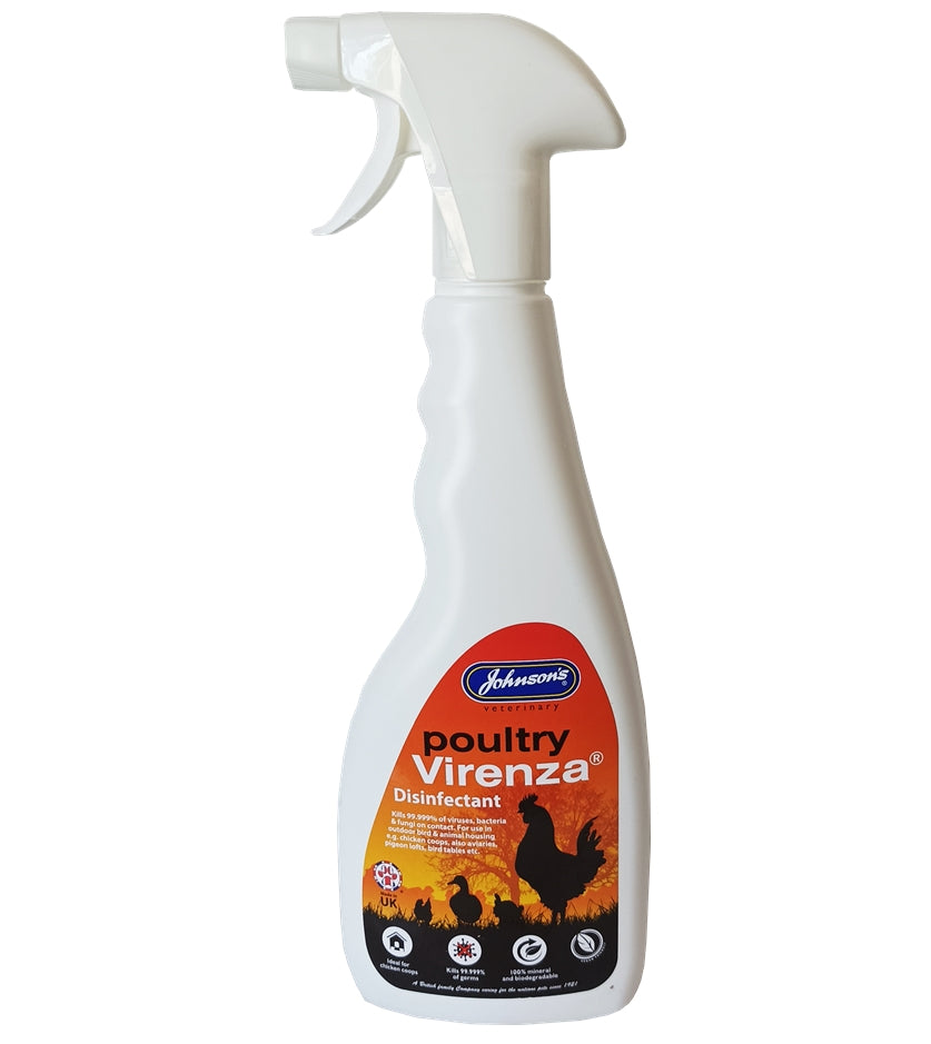 Johnson's - Poultry Virenza Disinfectant Spray - Buy Online SPR Centre UK