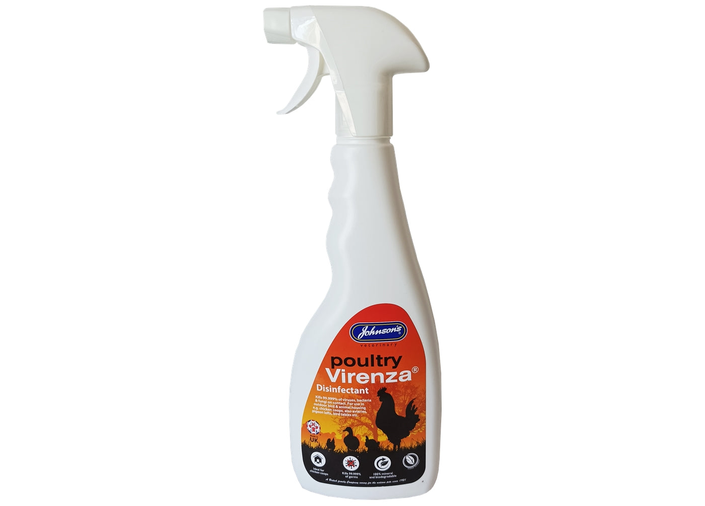 Johnson's - Poultry Virenza Disinfectant Spray - Buy Online SPR Centre UK