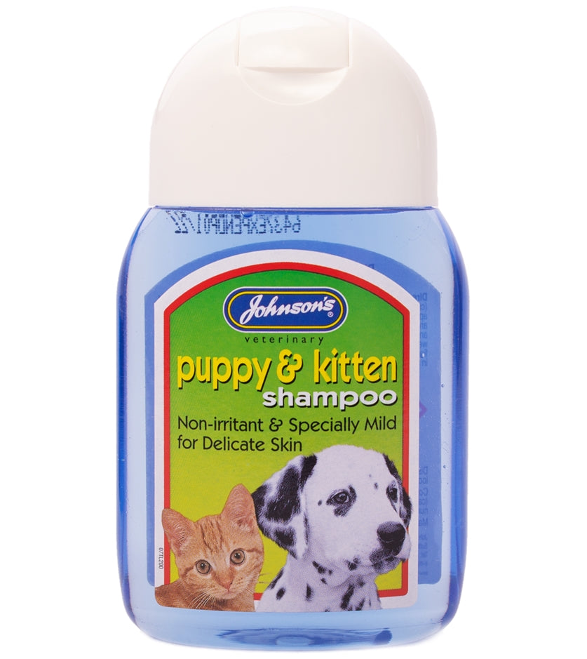 Johnson's - Puppy & Kitten Shampoo 125ml - Buy Online SPR Centre UK