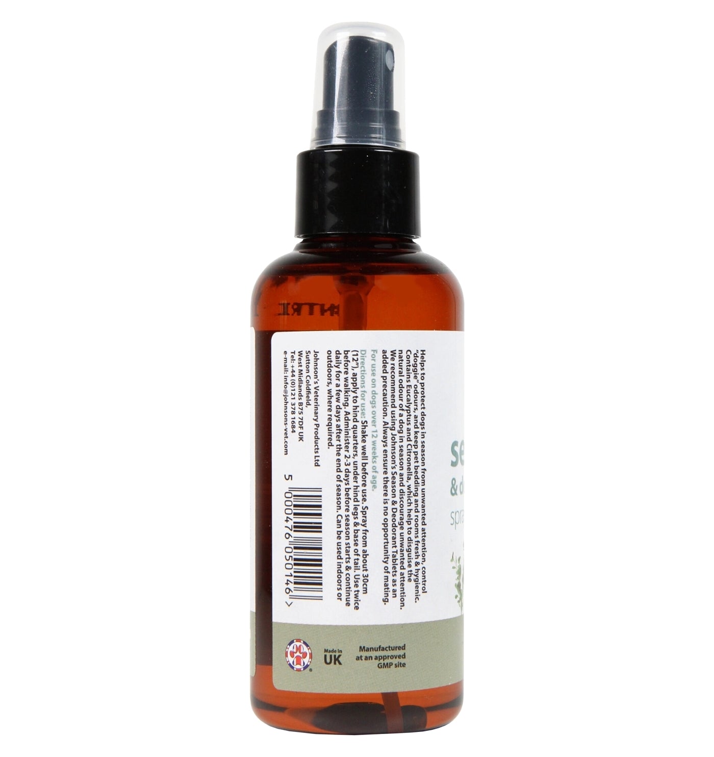 Johnson's - Season & Deodorant Spray - Buy Online SPR Centre UK