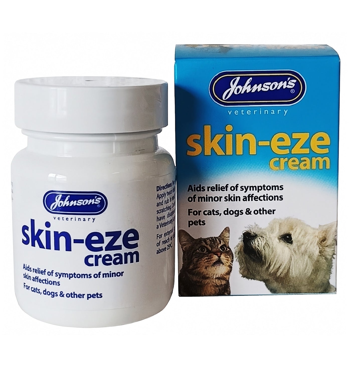 Johnson's - Skin-Eze | Soothing Cream for Pets - Buy Online SPR Centre UK