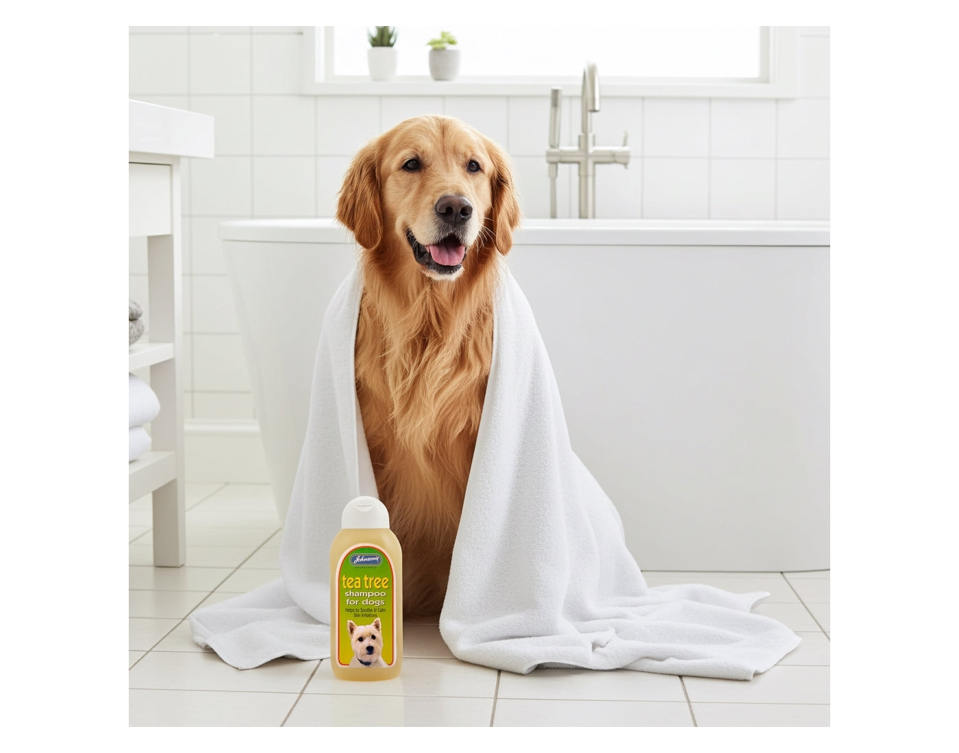 Johnson's Tea Tree Shampoo for Dogs 400ml - Buy Online SPR Centre UK