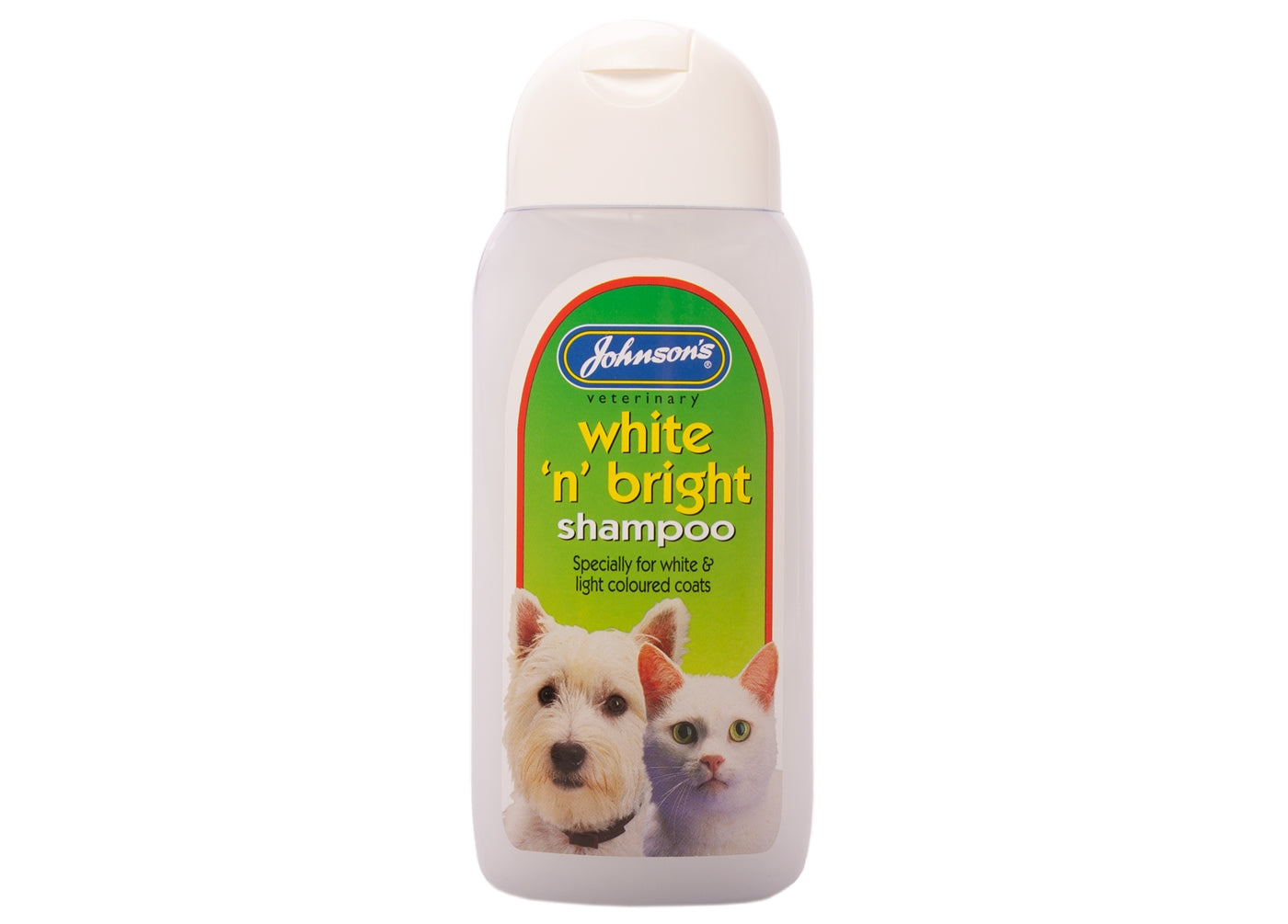 Johnson's White 'n' Bright Shampoo for Dogs & Cats - Buy Online SPR Centre UK
