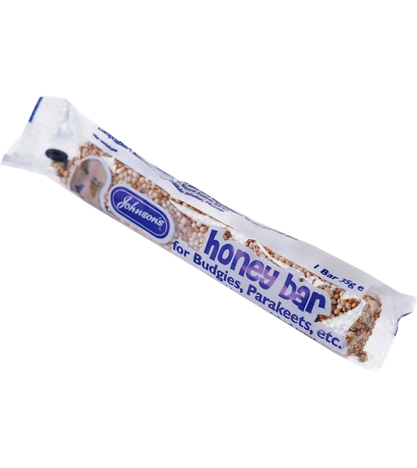 Johnson's - Honey Bar for Budgies & Parakeets - Buy Online SPR Centre UK