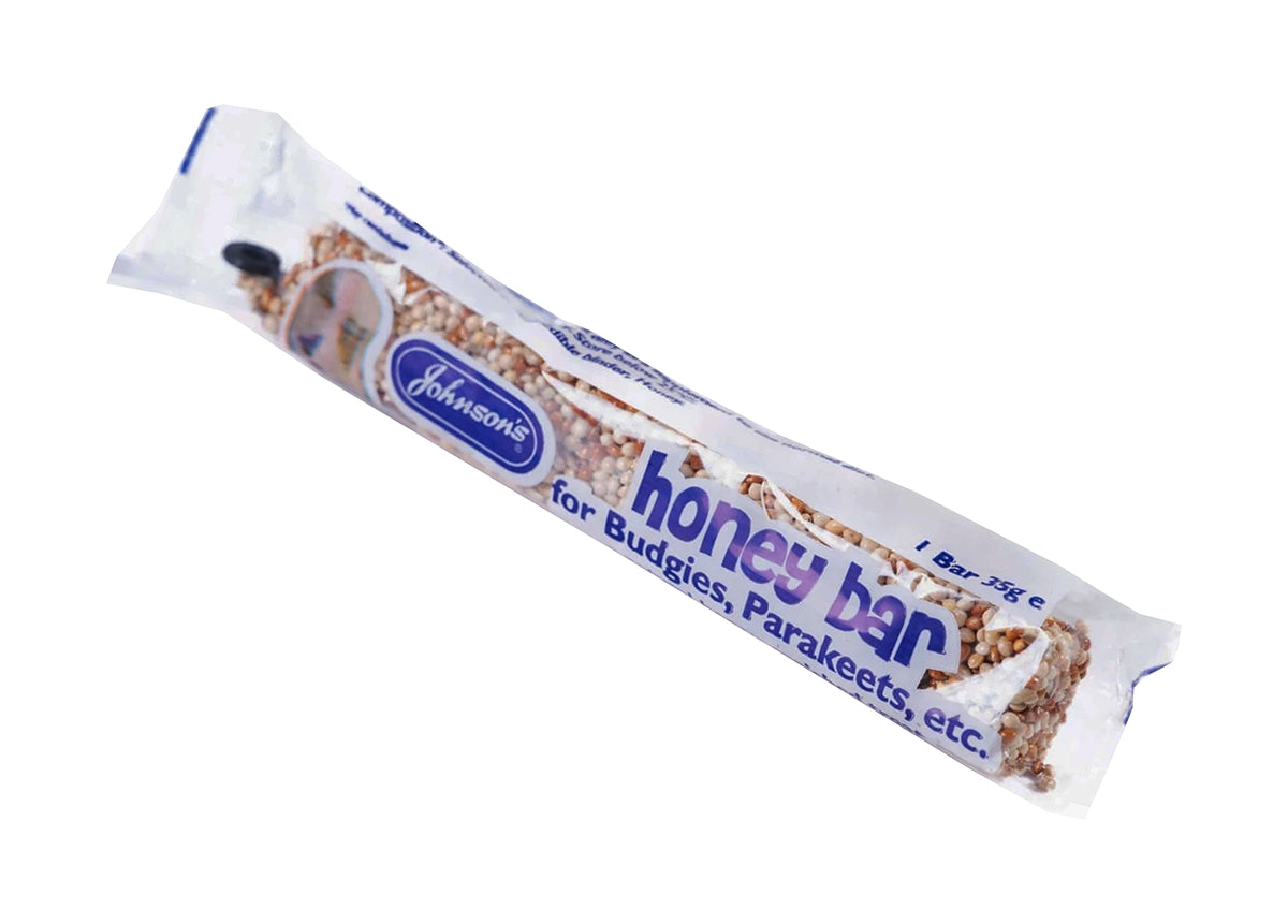 Johnson's - Honey Bar for Budgies & Parakeets - Buy Online SPR Centre UK