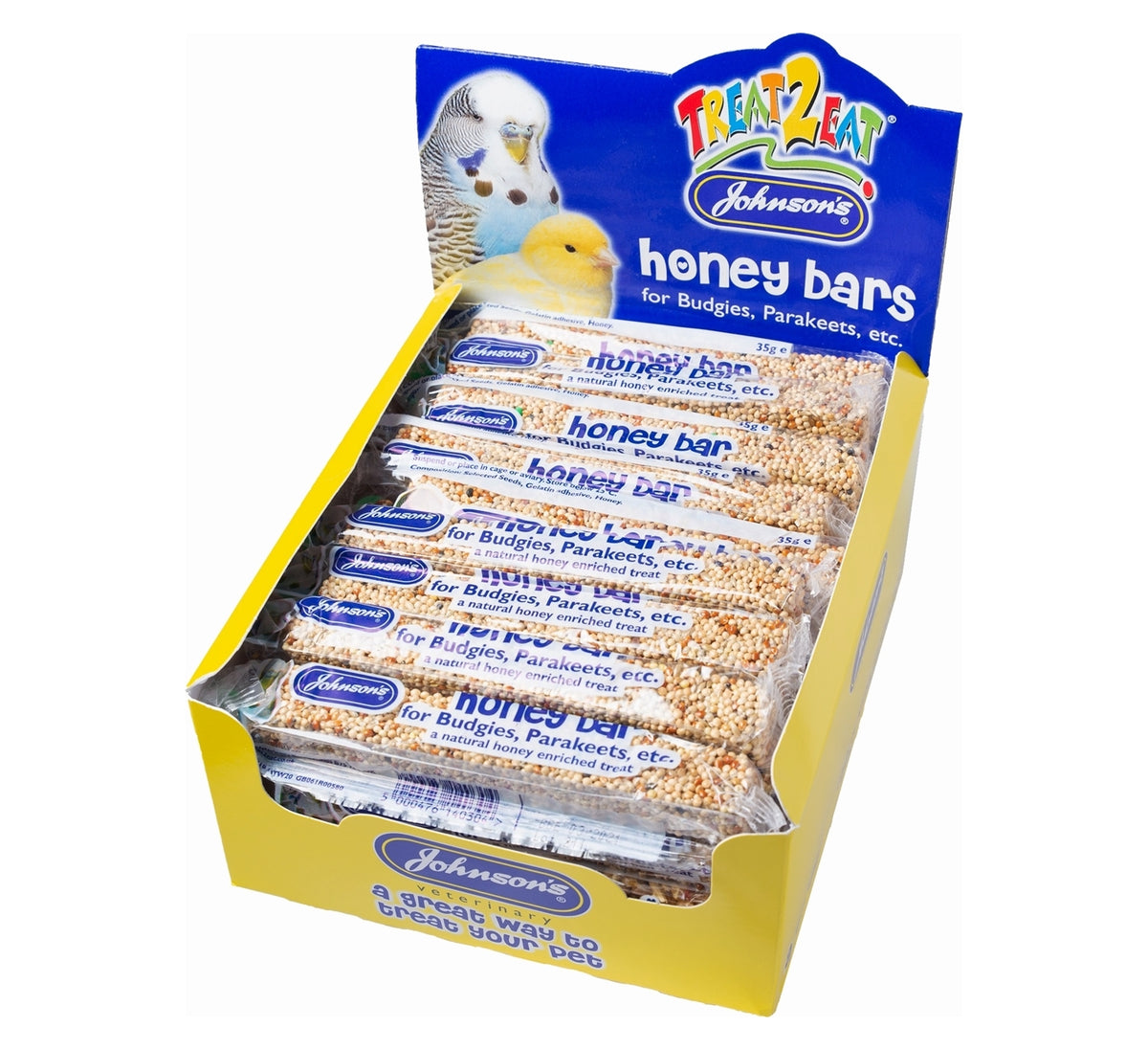 Johnson's - Honey Bar for Budgies & Parakeets - Buy Online SPR Centre UK