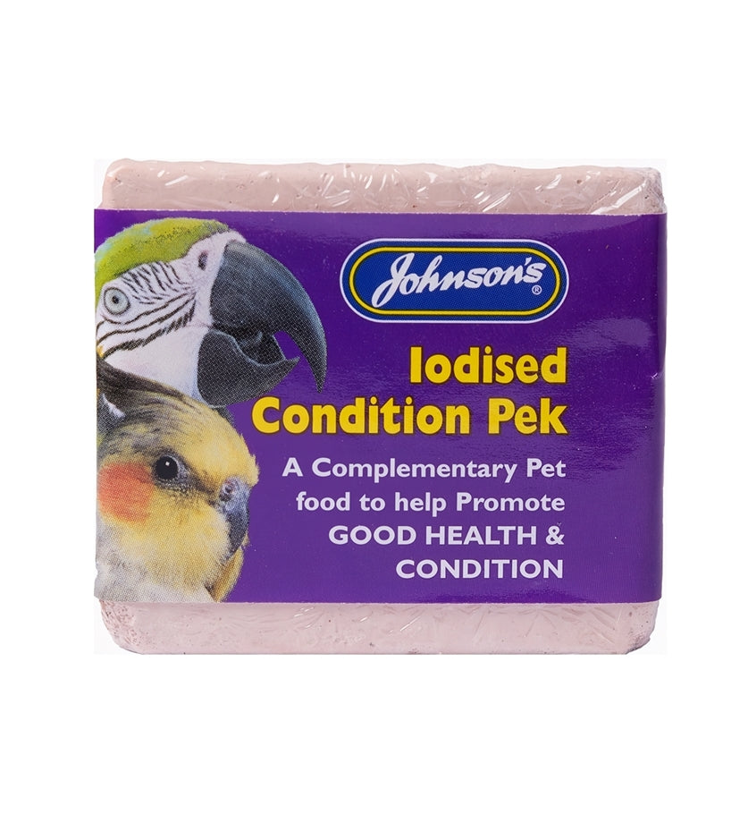 Johnson's - Iodised Condition Pek for Large Cage Birds - Buy Online SPR Centre UK