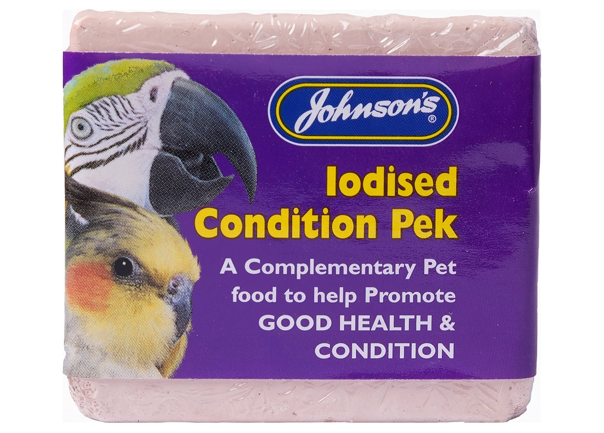 Johnson's - Iodised Condition Pek for Large Cage Birds - Buy Online SPR Centre UK