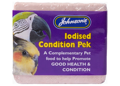 Johnson's - Iodised Condition Pek for Large Cage Birds - Buy Online SPR Centre UK