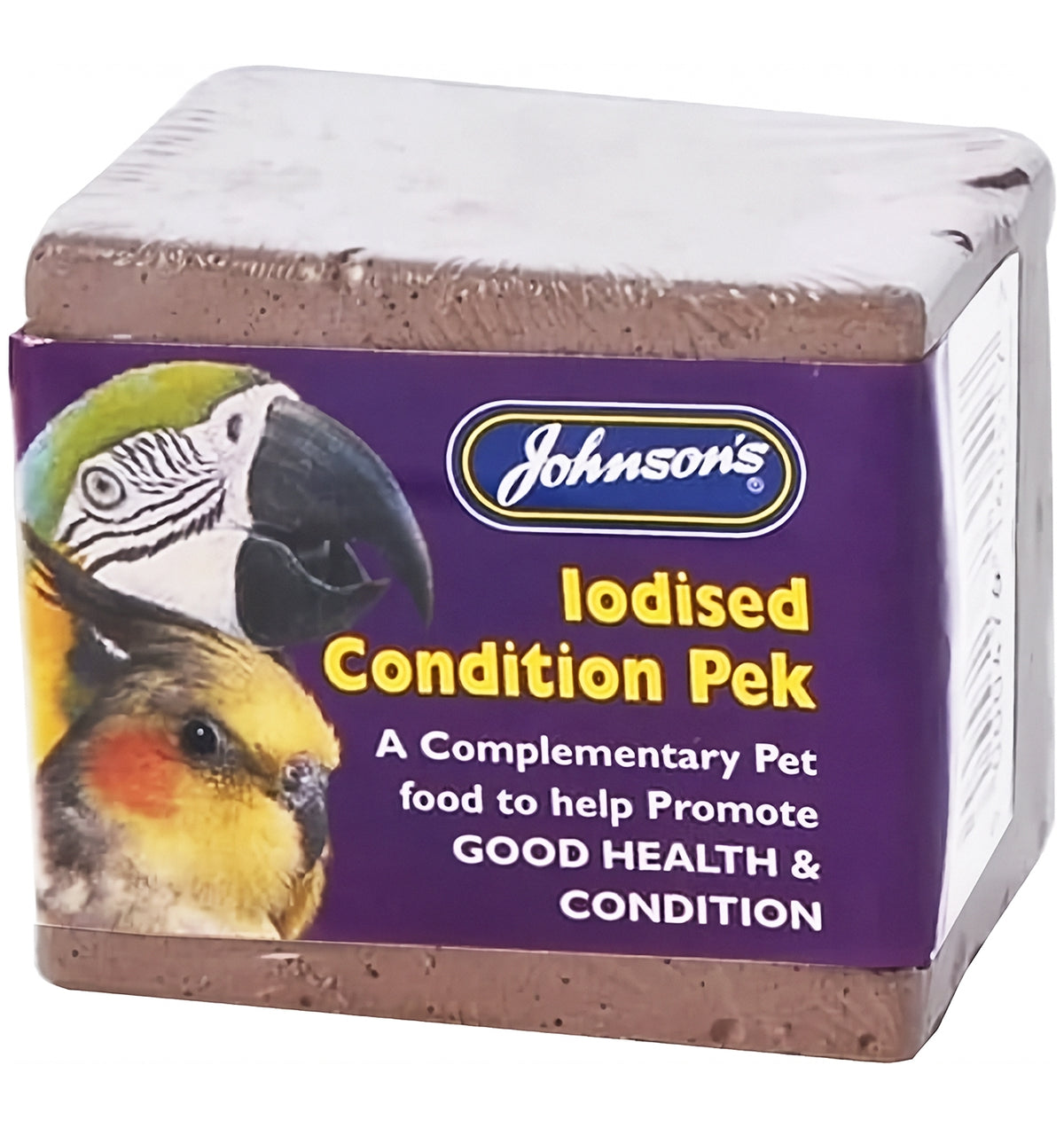 Johnson's - Iodised Condition Pek for Large Cage Birds - Buy Online SPR Centre UK