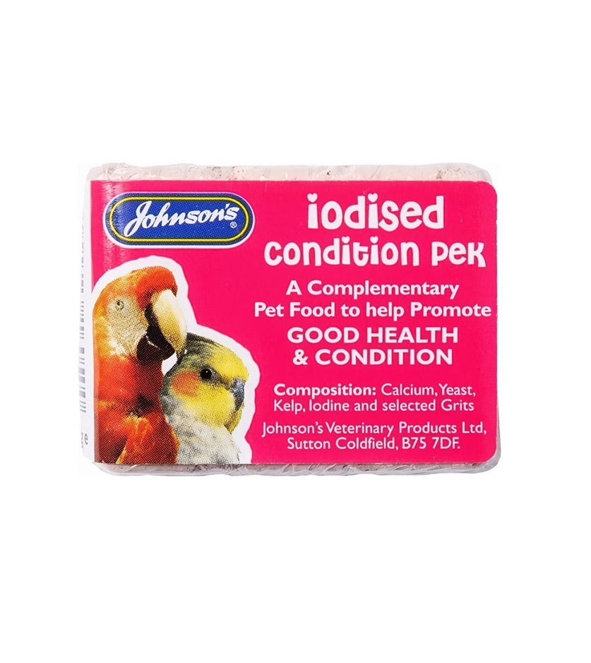 Johnson's - Iodised Condition Pek for Small Cage Birds - Buy Online SPR Centre UK