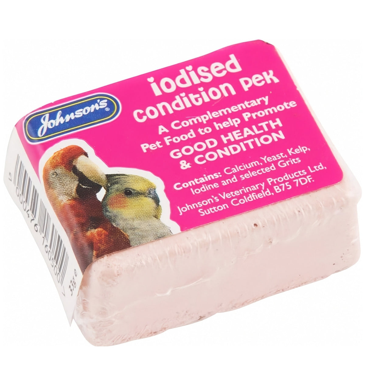 Johnson's - Iodised Condition Pek for Small Cage Birds - Buy Online SPR Centre UK