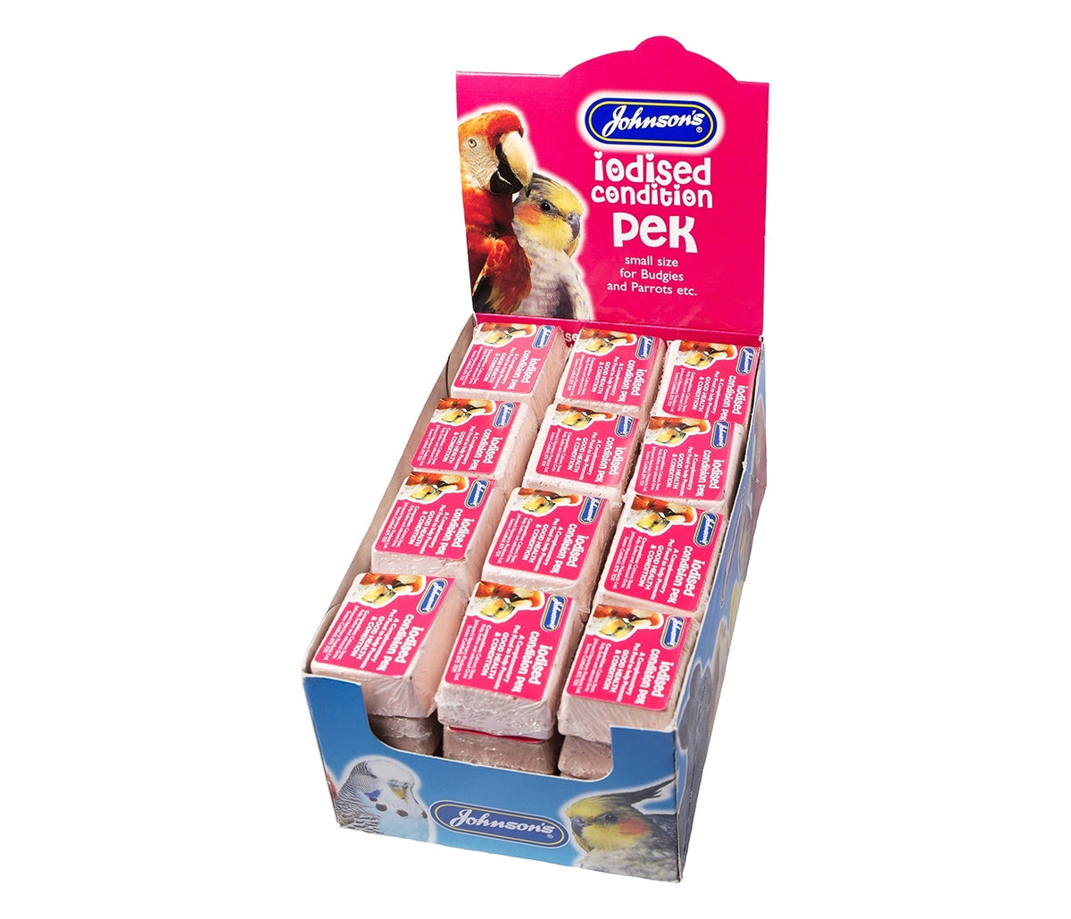 Johnson's - Iodised Condition Pek for Small Cage Birds - Buy Online SPR Centre UK