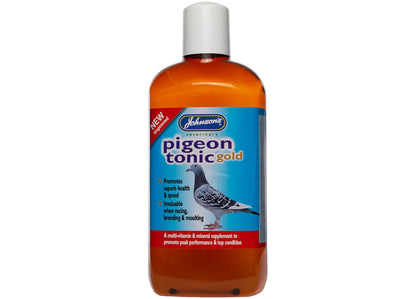 Johnson's - Pigeon Tonic Gold 500ml (Also Recommended for Poultry) - Buy Online SPR Centre UK