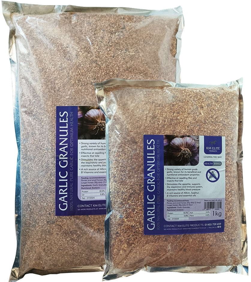 KM Elite Garlic Granules | Horse Care - Buy Online SPR Centre UK