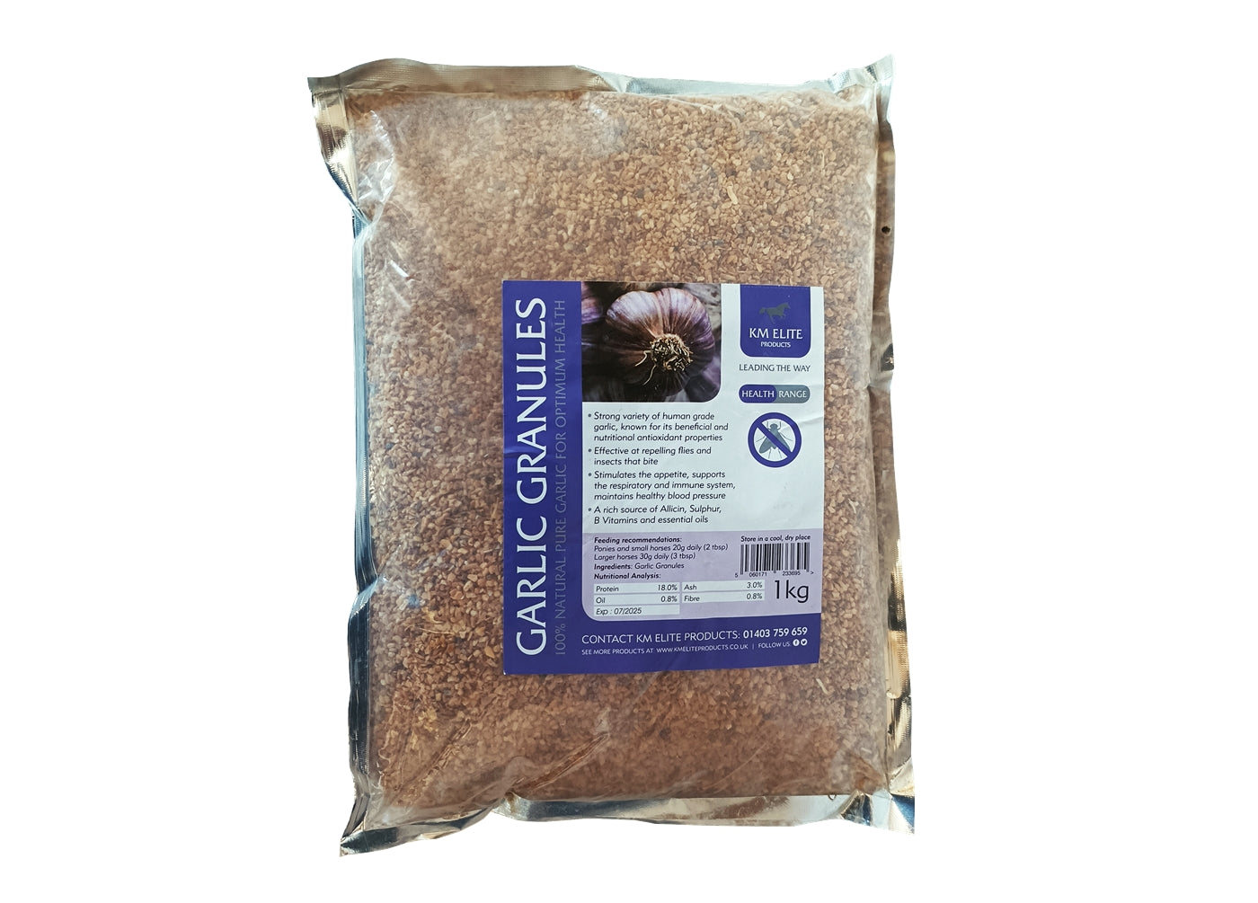 KM Elite Garlic Granules | Horse Care - Buy Online SPR Centre UK