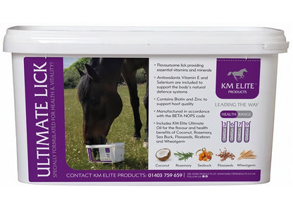 KM Elite - Ultimate Lick for Horses 7.5kg - Buy Online SPR Centre UK