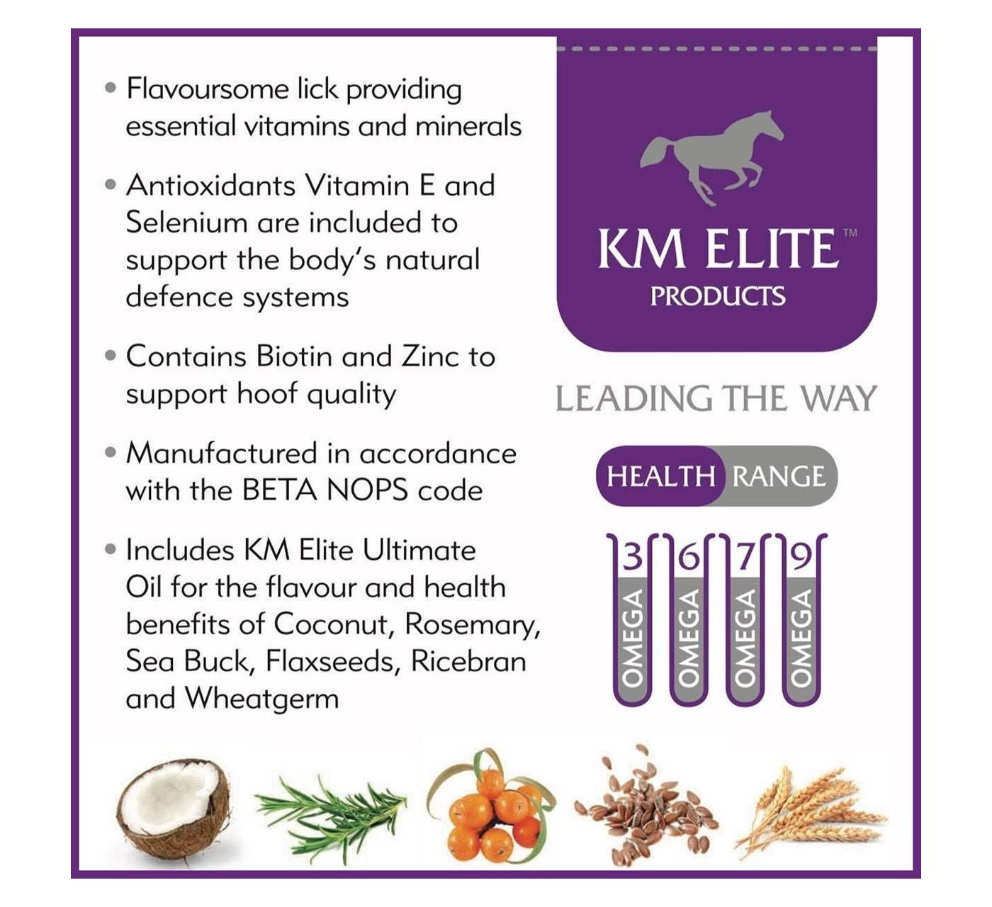 KM Elite - Ultimate Lick for Horses 7.5kg - Buy Online SPR Centre UK