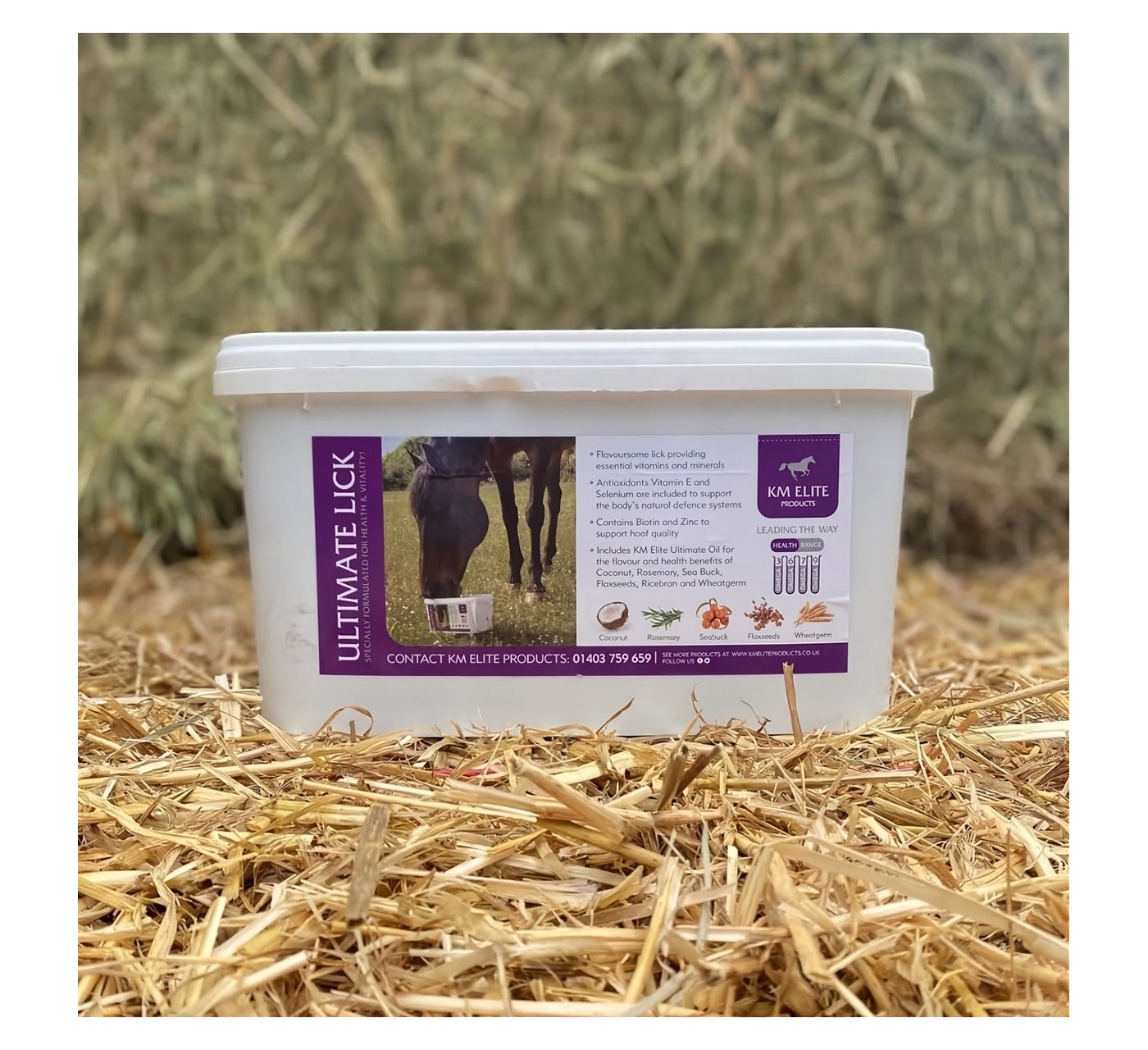 KM Elite - Ultimate Lick for Horses 7.5kg - Buy Online SPR Centre UK