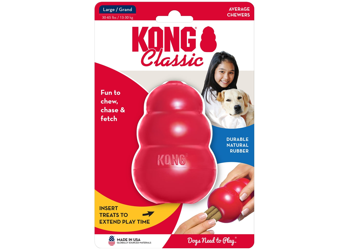 KONG Classic - Dog Toy (Large)