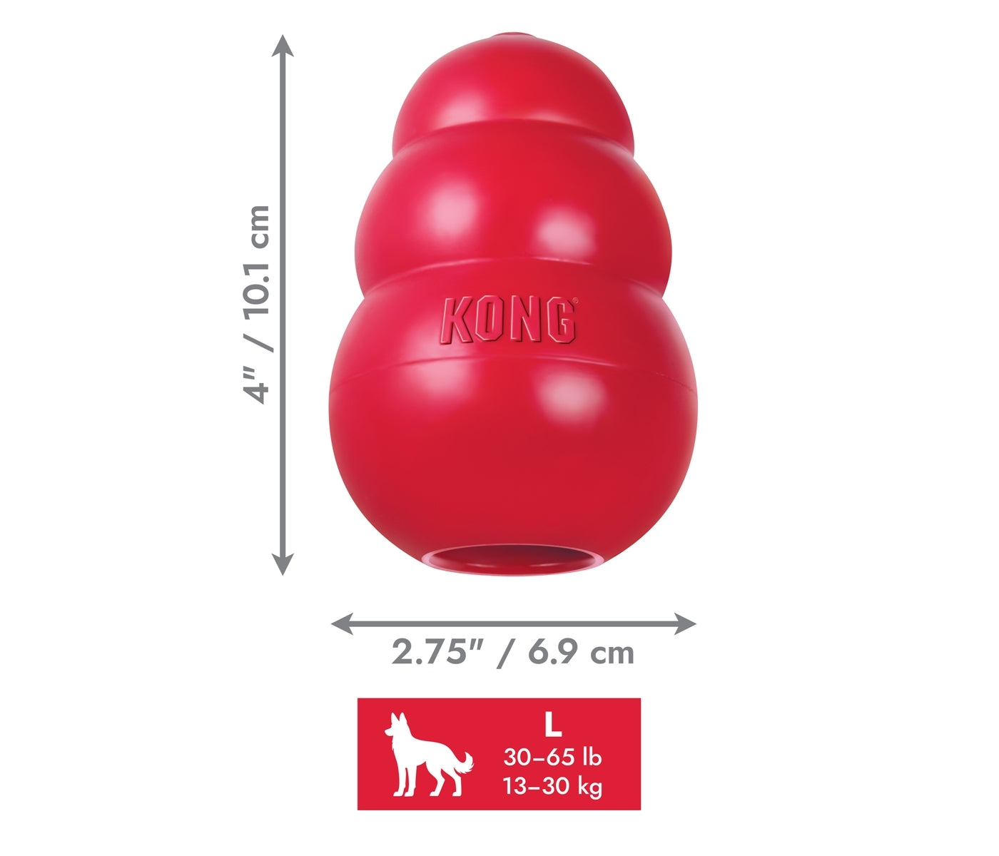 KONG Classic - Dog Toy (Large)