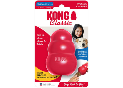 KONG Classic - Dog Toy (Medium) - Buy Online SPR Centre UK