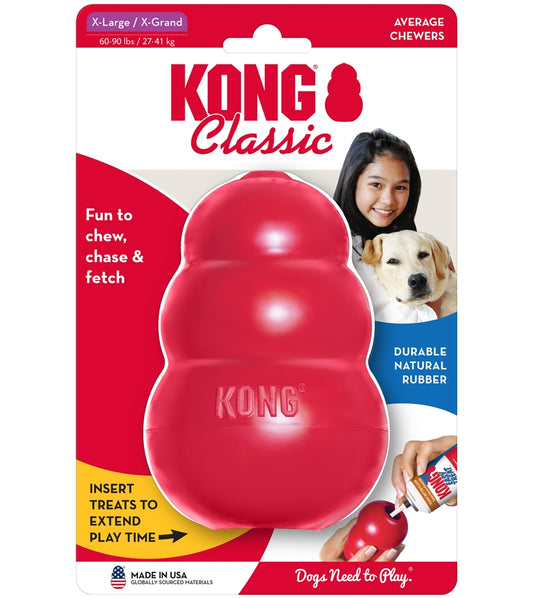 KONG Classic - Dog Toy (X-Large) - Buy Online SPR Centre UK