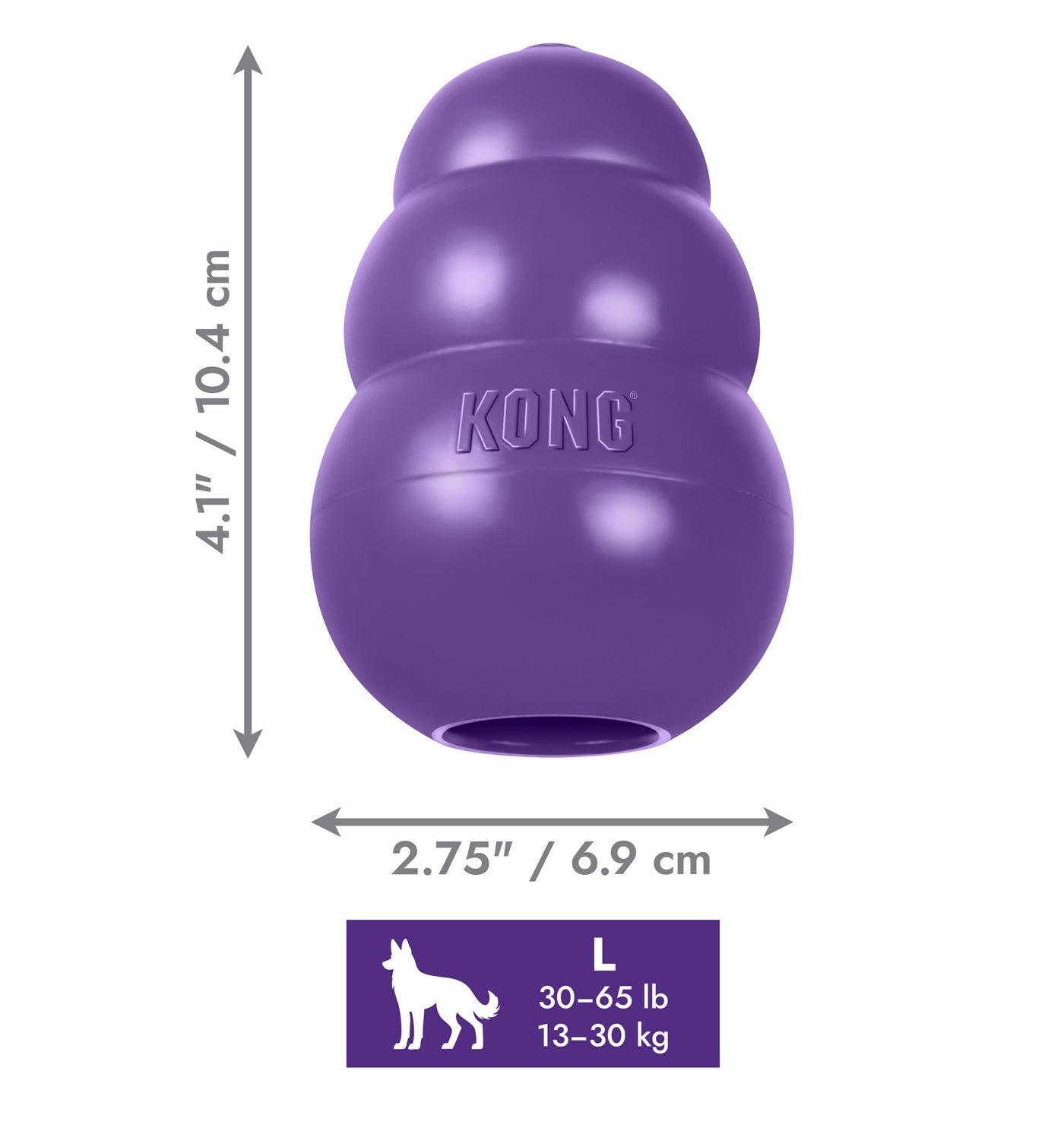 KONG Senior - Dog Toy (Large) - Buy Online SPR Centre UK