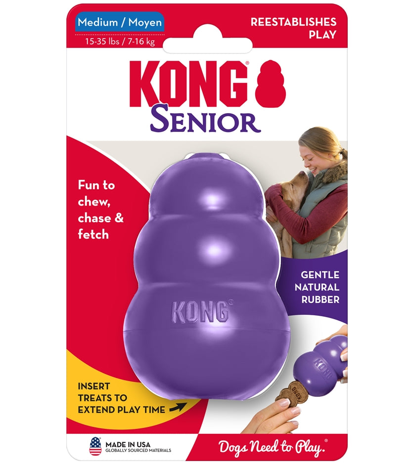 KONG Senior - Dog Toy (Medium) - Buy Online SPR Centre UK