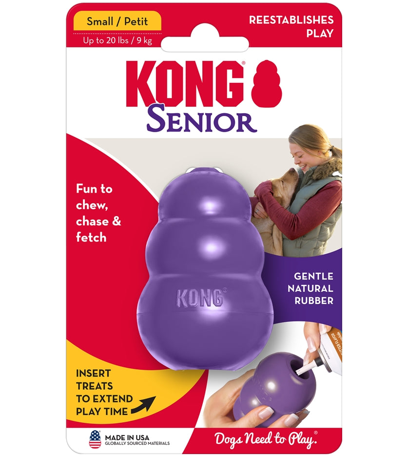 KONG Senior - Dog Toy (Small) - Buy Online SPR Centre UK