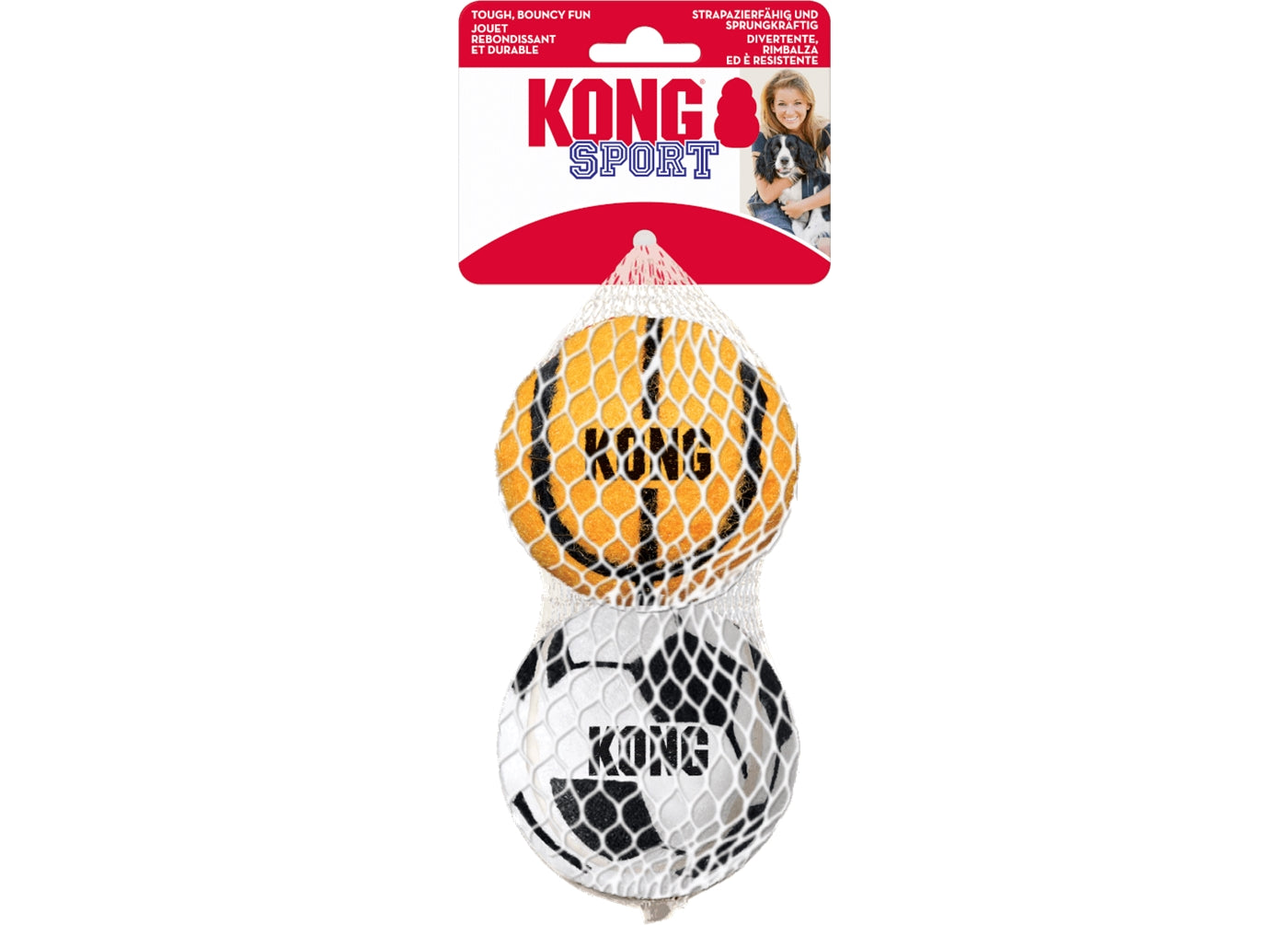 KONG - Sport Balls - 2 Pack (Size Large) - Buy Online SPR Centre UK