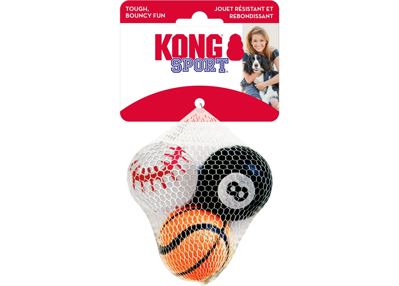 KONG - Sport Balls - 3 Pack (Size Small) - Buy Online SPR Centre UK