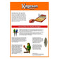 Kagesan - Cage Bird Sanded Sheets (Orange) - 35cm x 21cm - 8 Pack - Buy Online SPR Centre UK
