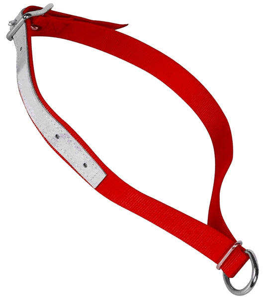 Kamer - Red Nylon & Leather Collar for Sheep & Goats - Buy Online SPR Centre UK