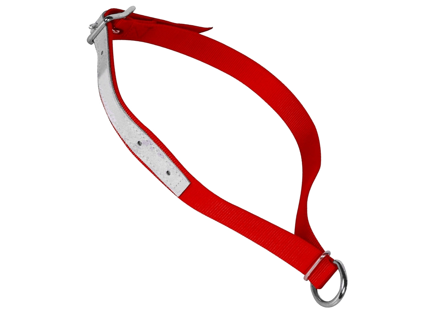 Kamer - Red Nylon & Leather Collar for Sheep & Goats - Buy Online SPR Centre UK