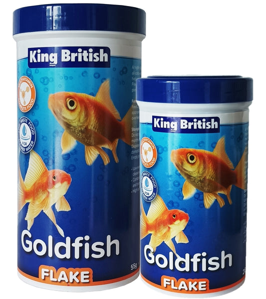 King British - Goldfish Flake | Fish Food - Buy Online SPR Centre UK