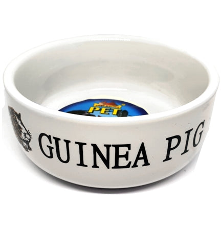 Lazy Bones - Porcelain Guinea Pig Bowl - Buy Online SPR Centre UK