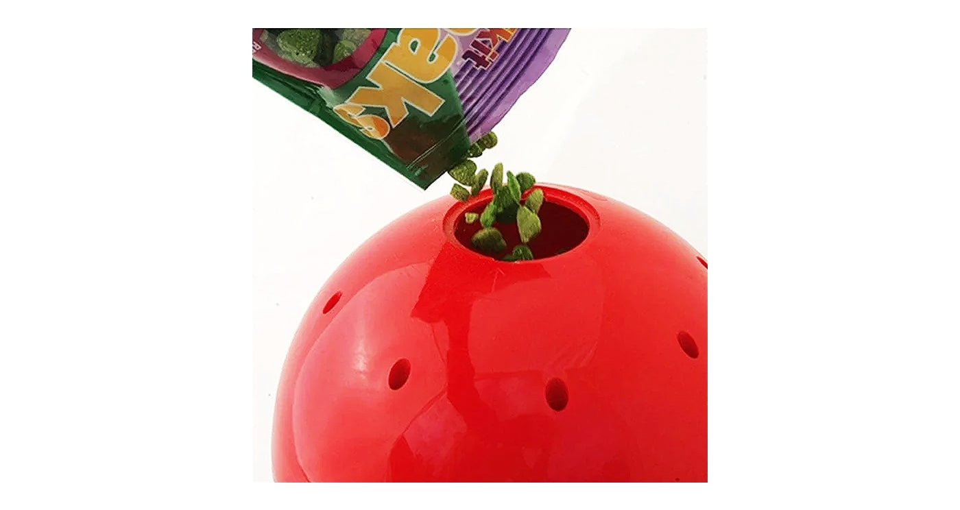 Likit Snak-a-Ball (Red) | Horse Treat Toy - Buy Online SPR Centre UK
